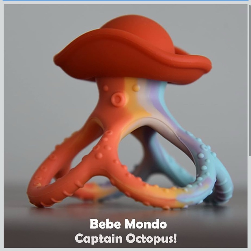Captain Octopus Toy - Multicolor